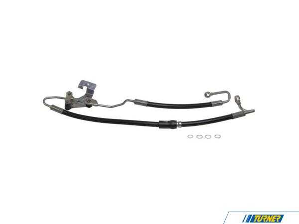 Rein Rein Power Steering Hose - Power Steering Pump to Steering Rack - E90 328xi 32416796690