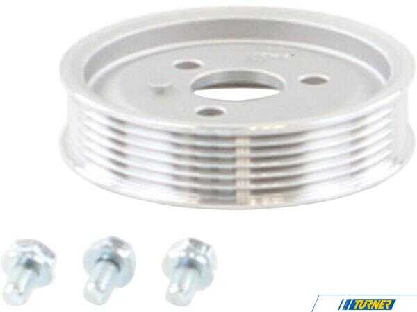 Rein Rein Aluminum Power Steering Pump Pulley - E Chassis M3, M5, M6 - S65, S85 PKP0122