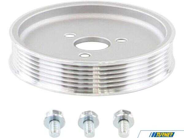 Rein Rein Aluminum Power Steering Pump Pulley - E36, E46 , E39, E83, E53, Z3 - M52, M54 PKP0124