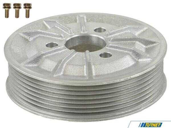 Rein OEM Rein Upgraded Aluminum Power Steering Pump Pulley - BMW N54 3.0L PKP0246