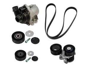 OEM Rein PRO Series Water Pump & Serpentine Belt Kit - BMW E60 535 N54 3.0L