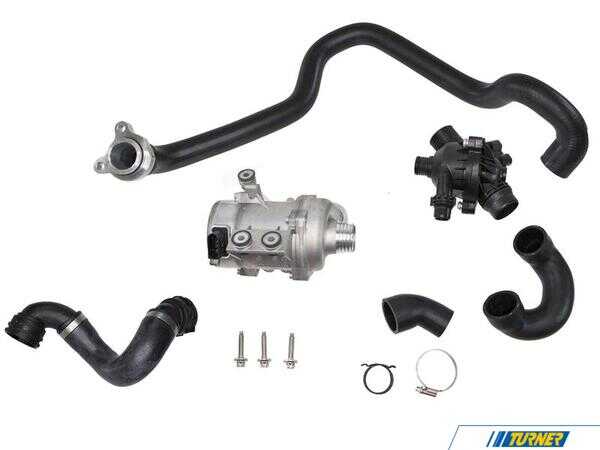 Rein OEM Rein Water Pump W/ Installation Kit -  BMW E82/88 E9X N52 3.0L WPS0502