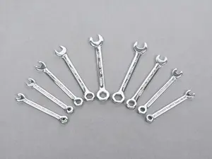 9 Piece Standard Combination Wrenches 1/8