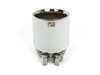 Rennline Rennline Universal 3.5" Exhaust Tip Silver- Priced Each  EX18.SILVER View 5