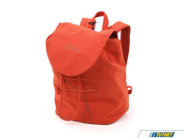 Genuine MINI MINI Backpack Outline Print - Rebel Red  80225B320C5