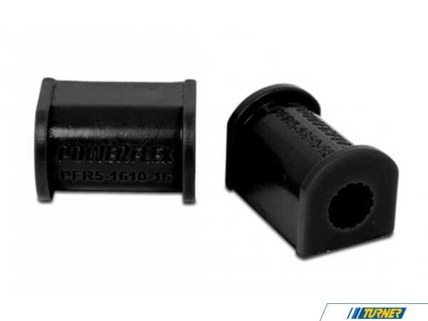 Powerflex Black Series Powerflex BMW E21 Rear Sway Bar Bushing 16mm PFR5-1610-16BLK