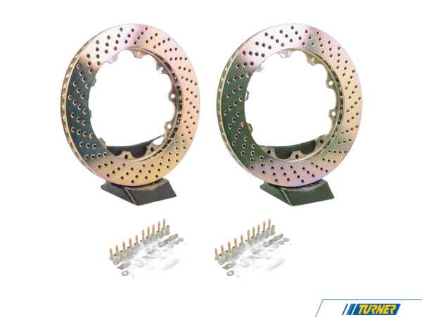 Brembo 355x32 Brembo Brake Kit Cross-Drilled Rotors (Pair - Left and Right) BREMBO-355-32-CD