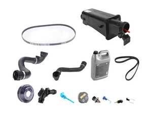 Genuine BMW - Level 2 Cooling System Refresh Kit + Belts - E53 M54