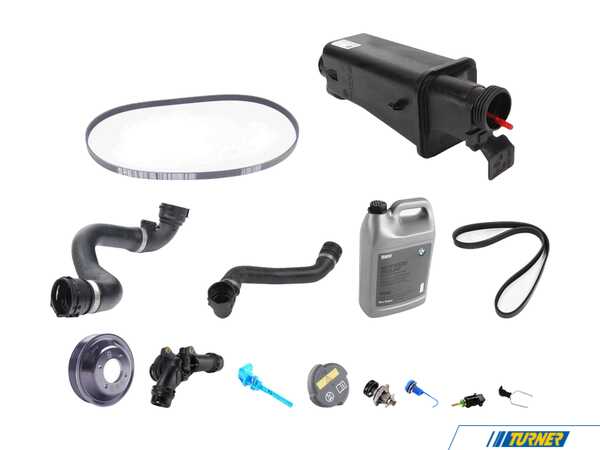 Genuine BMW Genuine BMW - Level 2 Cooling System Refresh Kit + Belts - E53 M54 ECSE531711-2