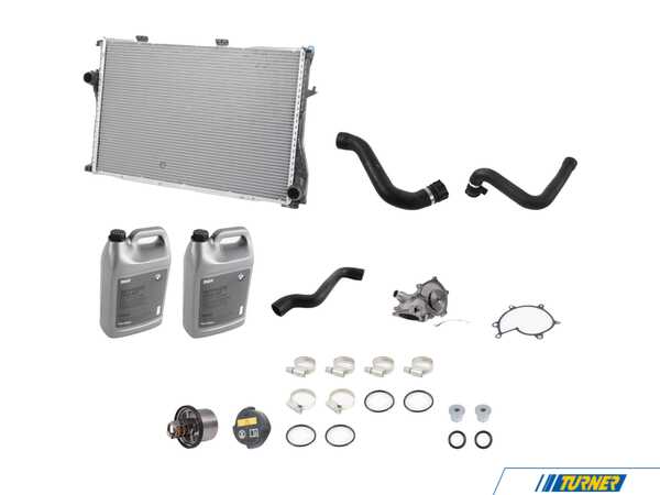 Packaged by Turner Cooling System Overhaul Kit - E39 M5 17111436062KT2