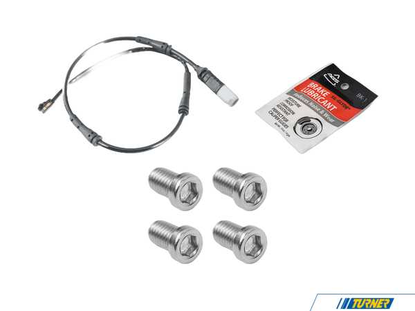 Packaged by Turner High-Performance Front Brake Service Kit - F8X M2 M3 M4 34112284969KT9