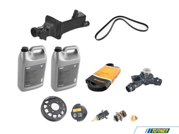 Packaged by Turner Cooling System overhaul Kit - E83 M54 17113400013KT3