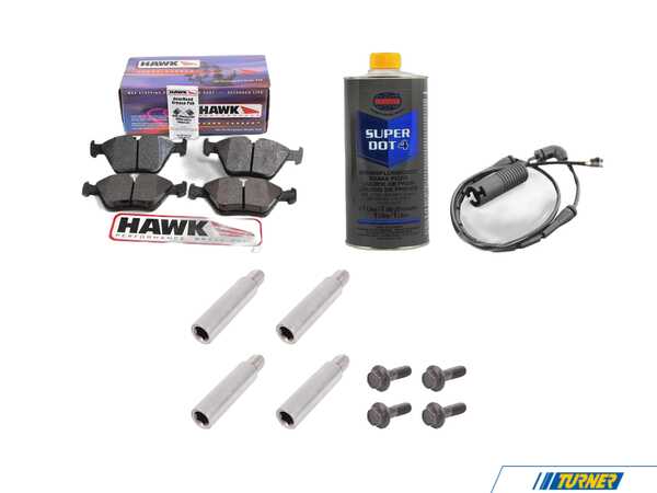 Packaged by Turner Front CSL/ZCP Brake upgrade - 345x28 - E46 M3 34112282619KT3
