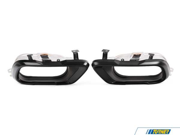 Genuine BMW SET, TAILPIPE TRIM 18302464505
