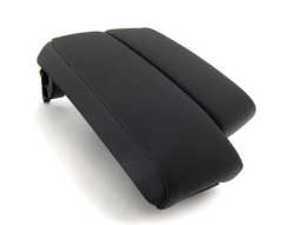 Genuine BMW Split Center Armrest - Black Sensatec Leatherette