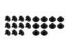 Genuine BMW Rear Fender Liner Hardware Kit E923RFNDLNINSKT View 1