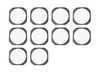 Genuine BMW Seal Support - Pack Of 10 24201423381KT View 1