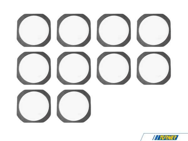 Genuine BMW Seal Support - Pack Of 10 24201423381KT