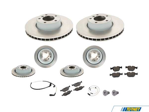 Genuine BMW Genuine Front & Rear Brake Service Kit 34116767059KT5