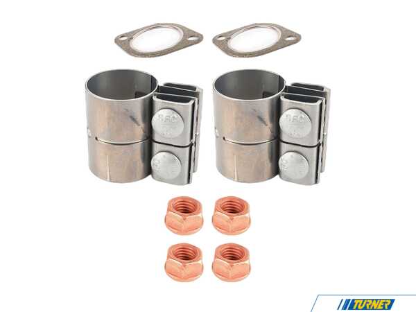 Genuine BMW Front Muffler Installation Kit 18307560777KT2