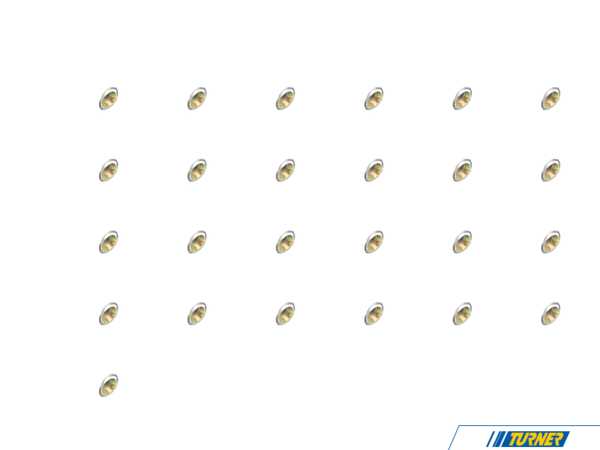 Genuine BMW Pin - Pack Of 25 65111379686KT