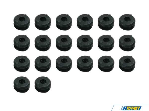 Genuine BMW Rubber Grommet - Pack Of 20 35411152331KT