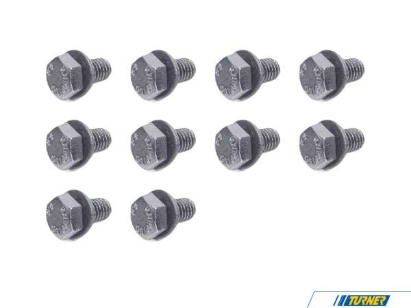 Genuine BMW Hex Bolt - Pack Of 10 07119913109KT