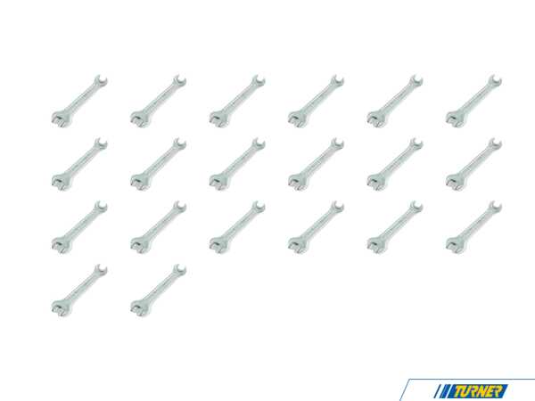 Genuine BMW Open End Wrench - Pack Of 20 71111182747KT