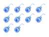 Genuine BMW Radiator Drain Plug - Pack Of 10 17111719384KT View 1