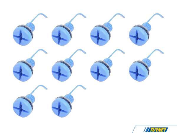 Genuine BMW Radiator Drain Plug - Pack Of 10 17111719384KT