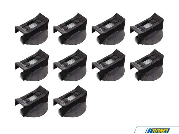Genuine BMW Cable Strap With Push Button - Pack Of 10 61138361683KT