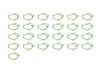 Genuine BMW Thermostat Housing Flange Gasket - Pack Of 25 11531721172KT View 1