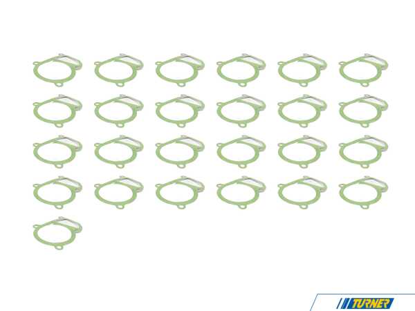 Genuine BMW Thermostat Housing Flange Gasket - Pack Of 25 11531721172KT