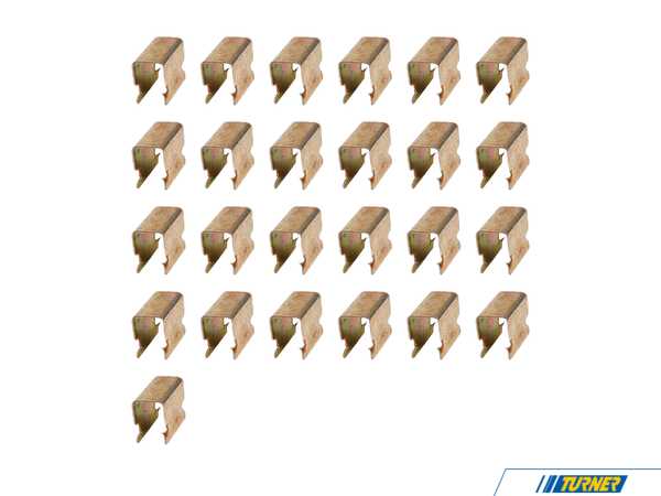 Genuine BMW Clamp - Pack Of 25 61131925120KT
