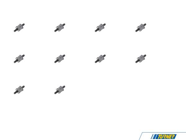 Genuine BMW Rubber Mounting - Pack Of 10 11617830735KT