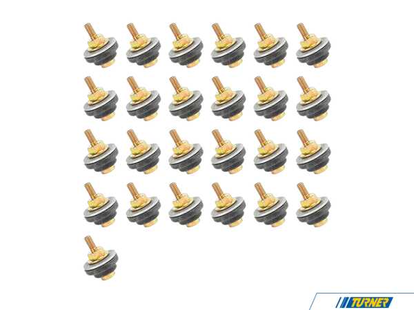Genuine BMW Cap Nut - Pack Of 25 11121738608KT