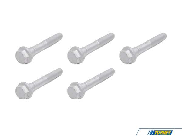 Genuine BMW Hex Screw With Collar - Pack Of 5 31106797237KT