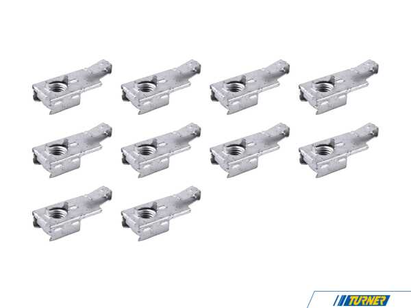 Genuine BMW Locking Nut - Pack Of 10 31106767496KT