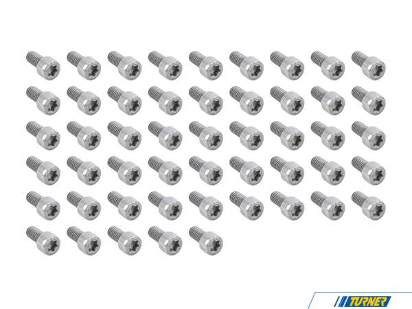 Genuine BMW ISA Screw - Pack Of 50 07129905867KT