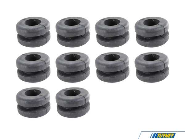 Genuine BMW Rubber Grommet - Pack Of 10 13711702508KT