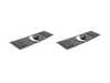 Genuine BMW Left Seat Belt Trim - Pack Of 2 51431973431KT View 1