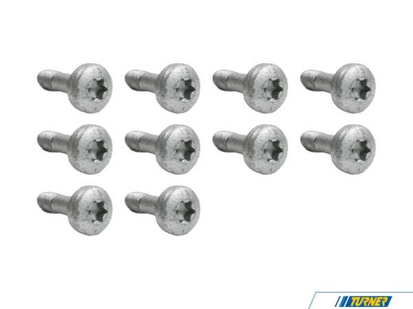 Genuine BMW Screw - Pack Of 10 07143451510KT