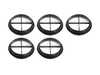 Genuine BMW Door Trim Cover - Pack Of 5 51411908800KT View 1
