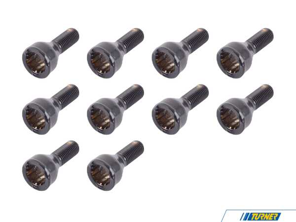 Genuine BMW Wheel Lock - Pack Of 10 36131181268KT
