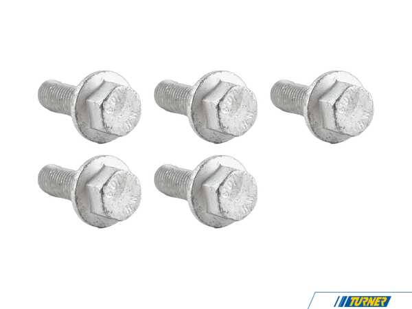 Genuine BMW Hex Bolt - Pack Of 5 07119906199KT