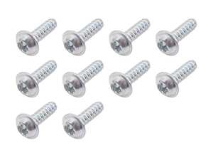 Oval Head Screw - Pack Of 10