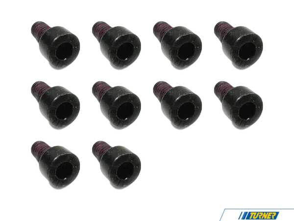 Genuine BMW Fillister Head Screw - Pack Of 10 25161215780KT