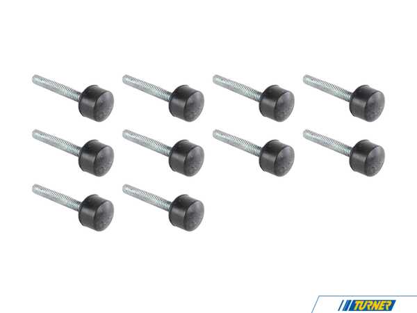 Genuine BMW Hood Stop Buffer - Pack Of 10 51241961697KT