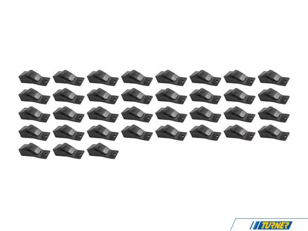 Genuine BMW Convertible Top Slide Stop - Pack Of 35 51258171801KT