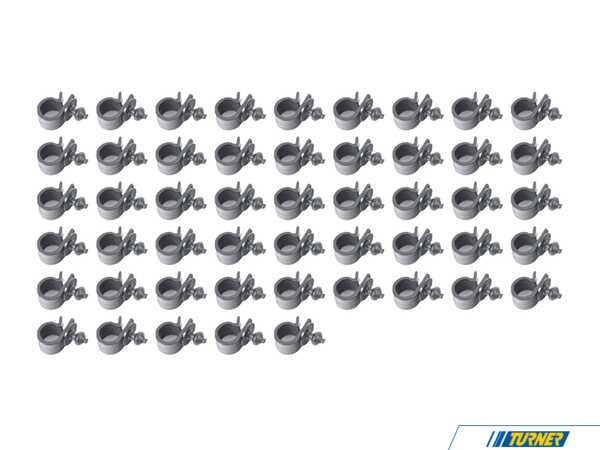 Genuine BMW Hose Clamp - Pack Of 50 12511714147KT
